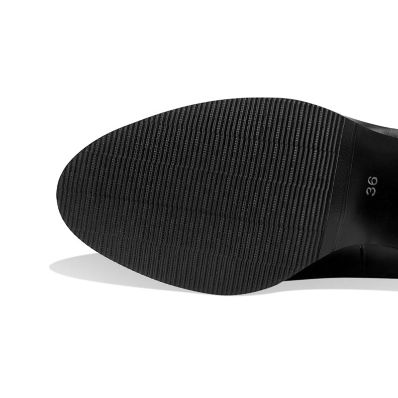 Bota Longboot Cano Longo Em Couro Ecológico Versátil e Estilosa - HSPX Magazine