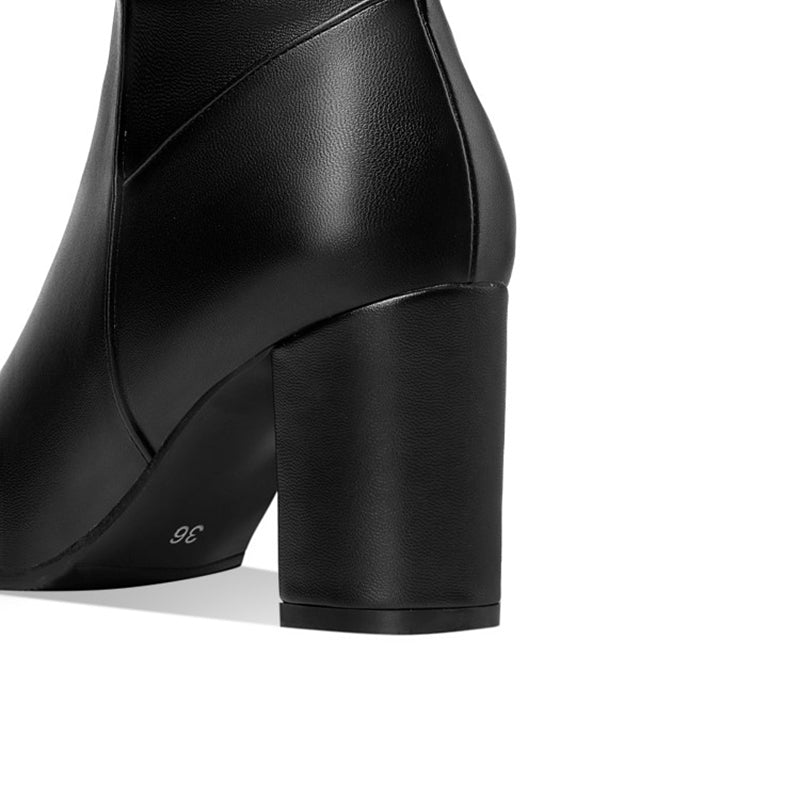 Bota Longboot Cano Longo Em Couro Ecológico Versátil e Estilosa - HSPX Magazine