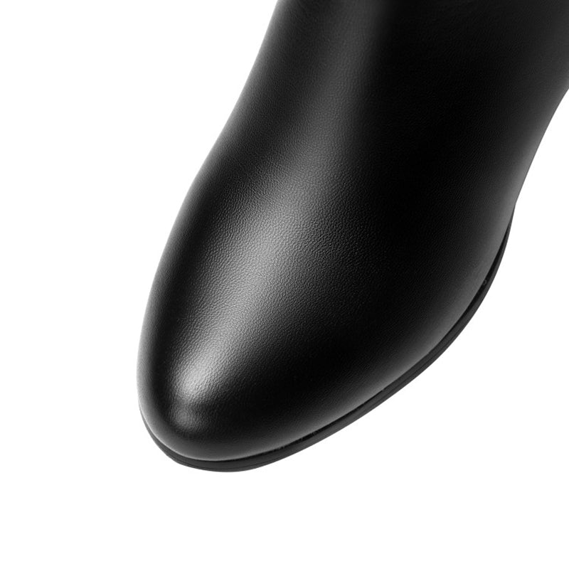 Bota Longboot Cano Longo Em Couro Ecológico Versátil e Estilosa - HSPX Magazine