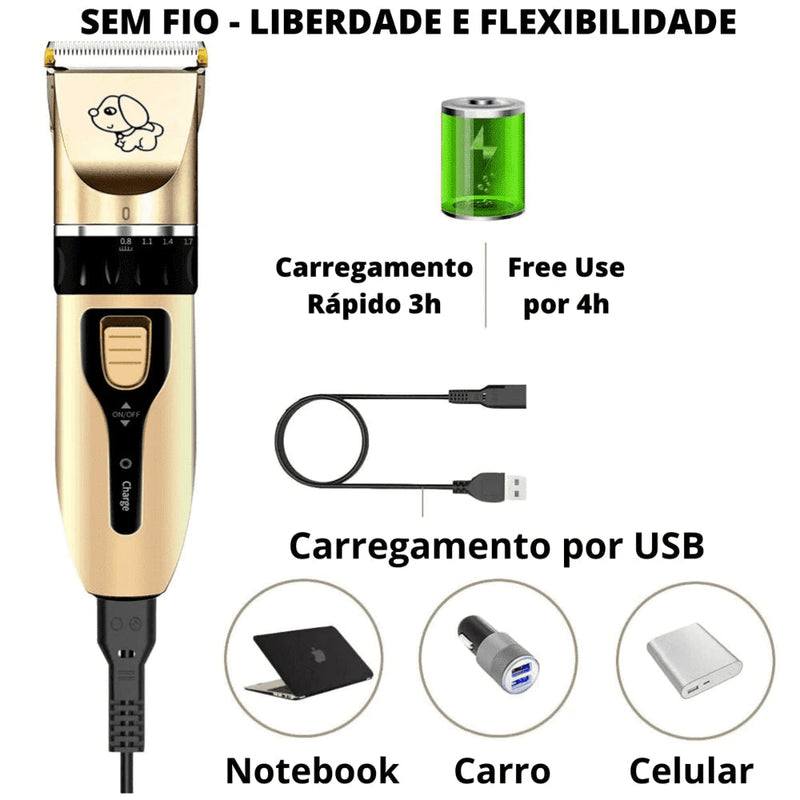 Máquina de Tosar Pet Furry