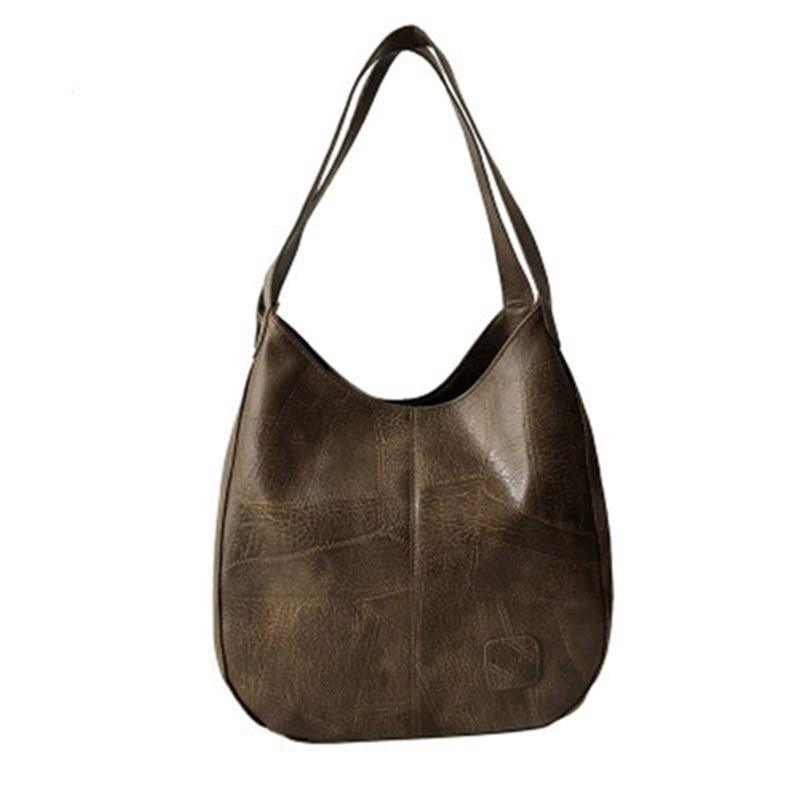 Mega Loja dos Produtos Cáqui / 33x12x32CM Bolsa Grande Vintage