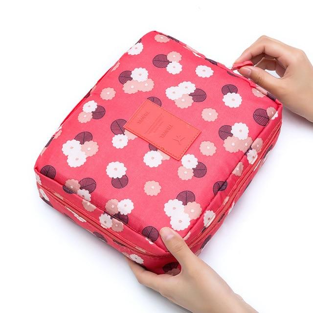 Mega Loja dos Produtos Florida Vermelha Necessaire para viagem