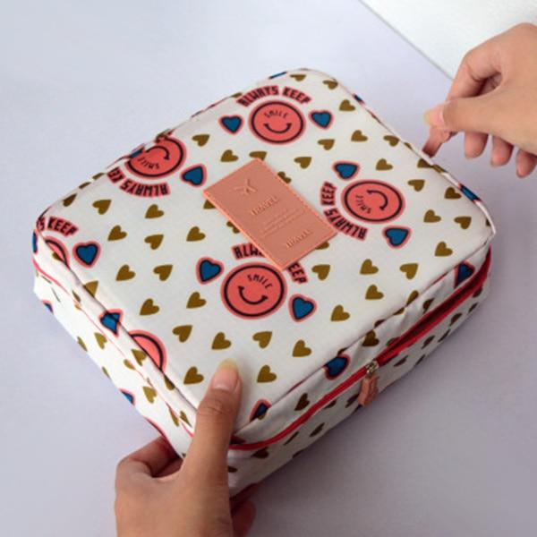 Mega Loja dos Produtos Laranja Smile Necessaire para viagem