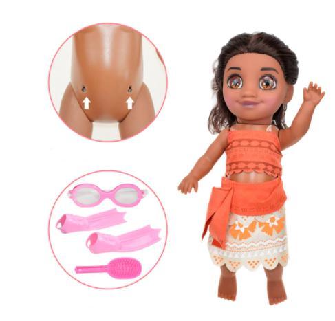 Mega Loja dos Produtos Moana - 33cm Bonecas Nadadora Elétrica